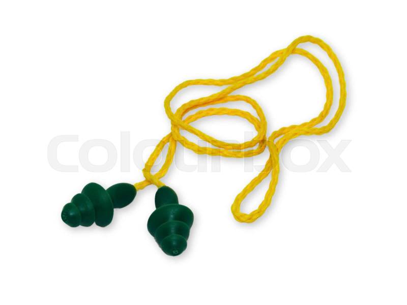 Ear Protector Isolated on White Background