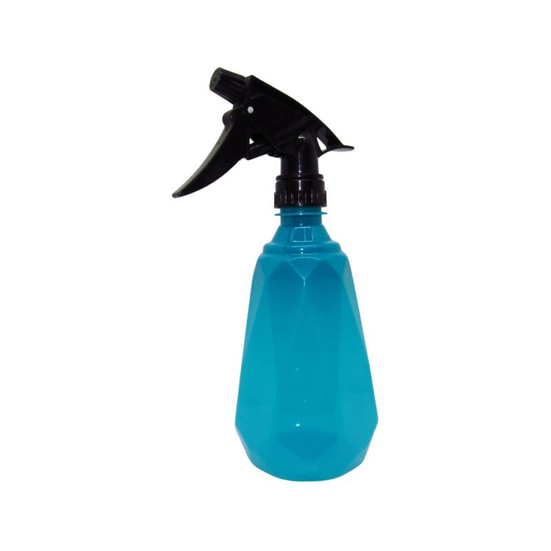 The Blue Spray Bottle is versatile, useful for both cleaning and gardening activities