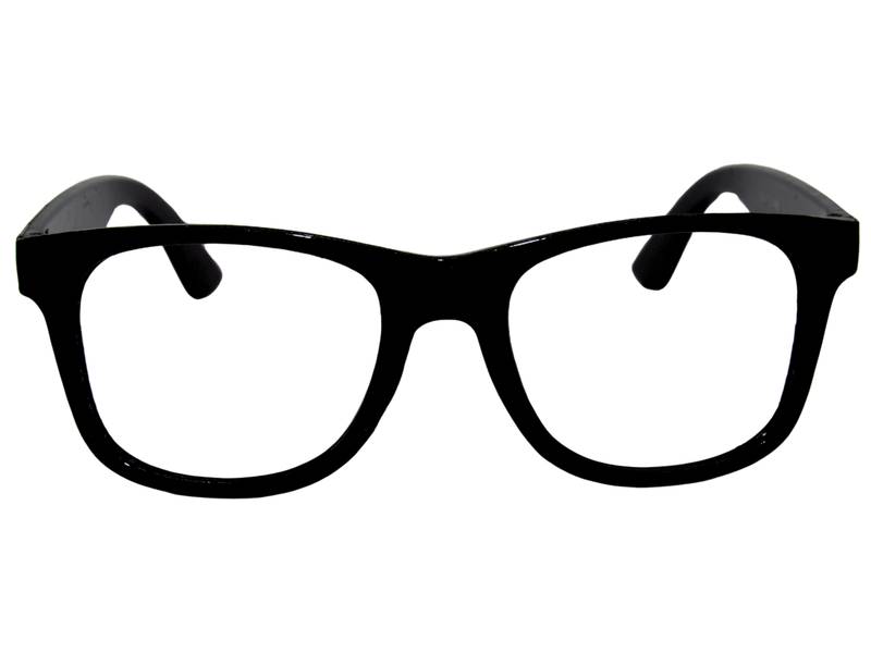 Eyeglass Frame Without Lens on White